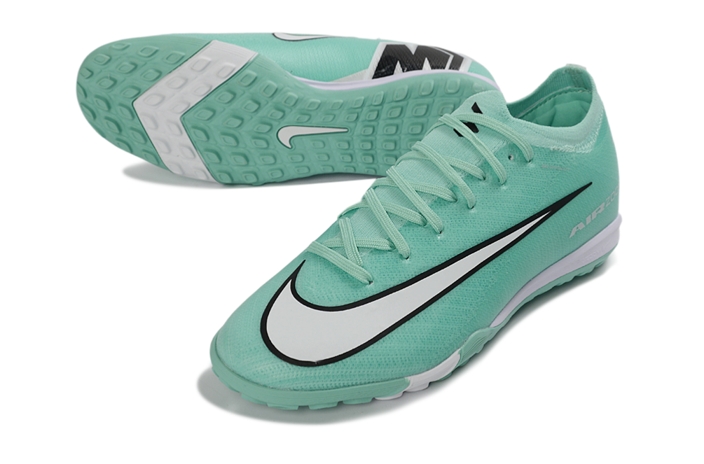 Chuteira Society Nike Air Zoom Mercurial Vapor 16 Elite TF - Turquesa