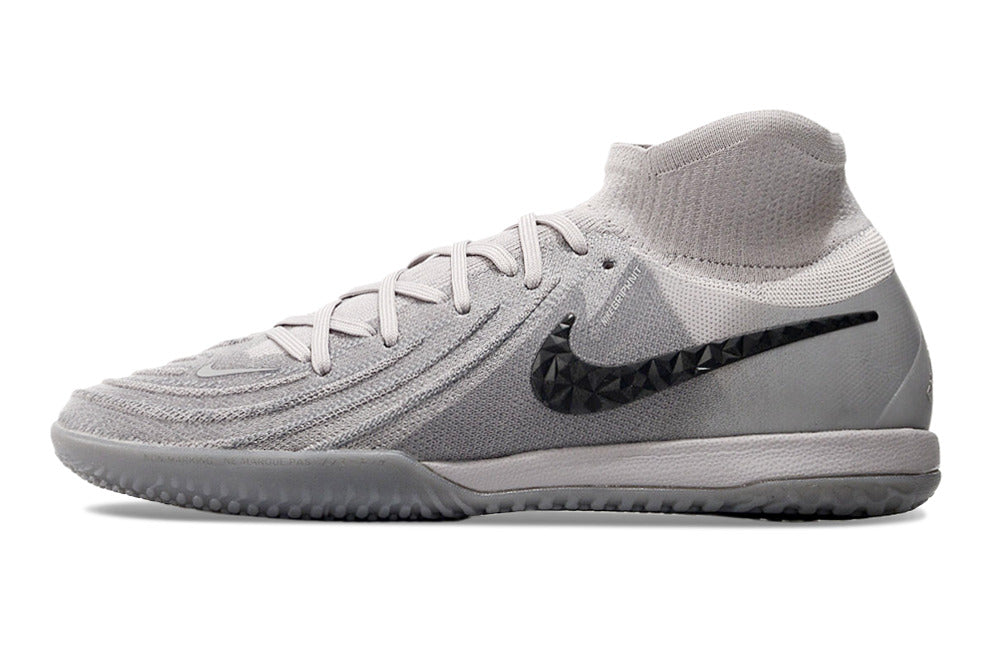 Tênis Futsal Nike Phantom Luna IC - Cinza