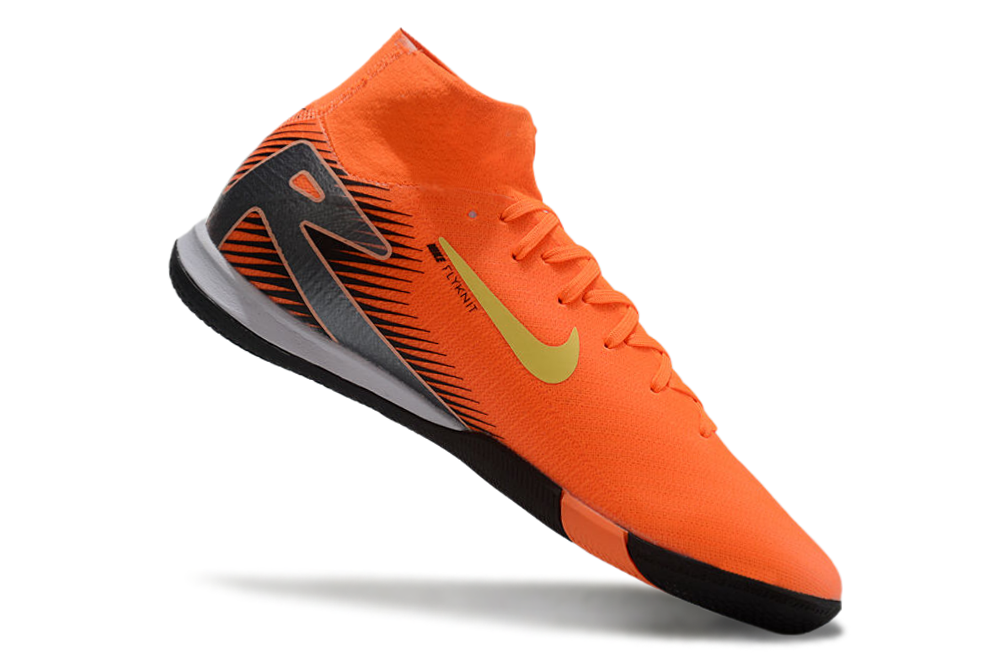 Chuteira Futsal Nike Air Zoom Mercurial Superfly 10 Elite  IC - Laranja