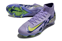 Chuteira Nike Air Zoom Mercurial Superfly 10 Elite FG - Roxa - Pack United